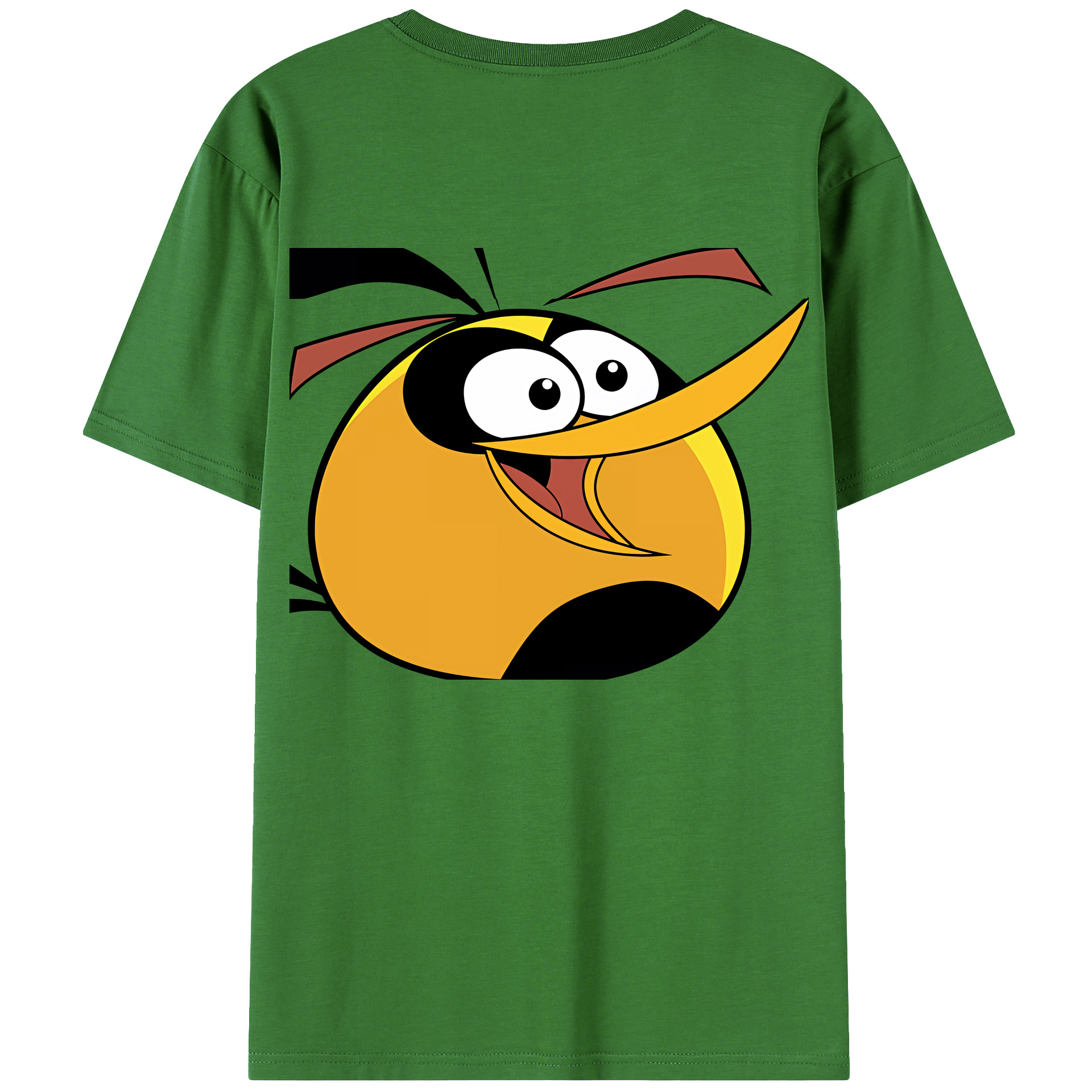 （画像用） Angry Birds アングリーバード レディース半袖Tシャツ(バックプリント)